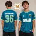 System Of A Down SOAD London UK 2026 Exclusive Hummel Jersey At Tottenham Stadium On 13 And 15 July 2026 Emerald Football Jersey