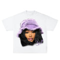 Sza Purple Tee Hoodie, Sweatshirt | CiraTrend.com