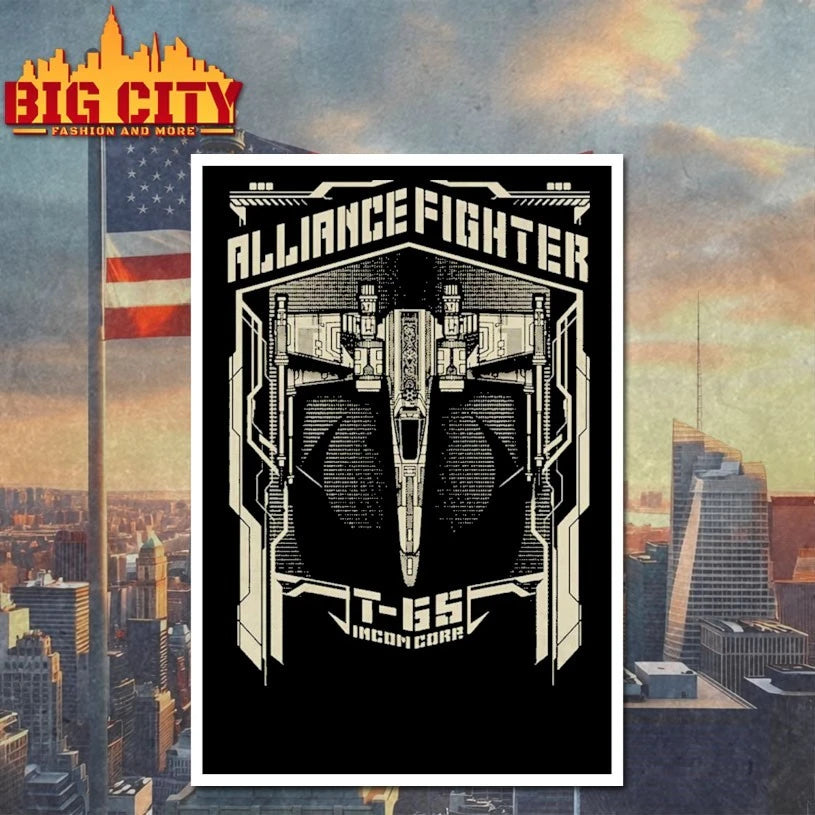 T-65 incom corr Alliance X Fighter shirt