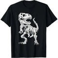 T-Rex Skeleton Dino bones paleontologist Fossil Dinosaur T-Shirt Made in USA Hoodie, Sweatshirt | CiraTrend.com