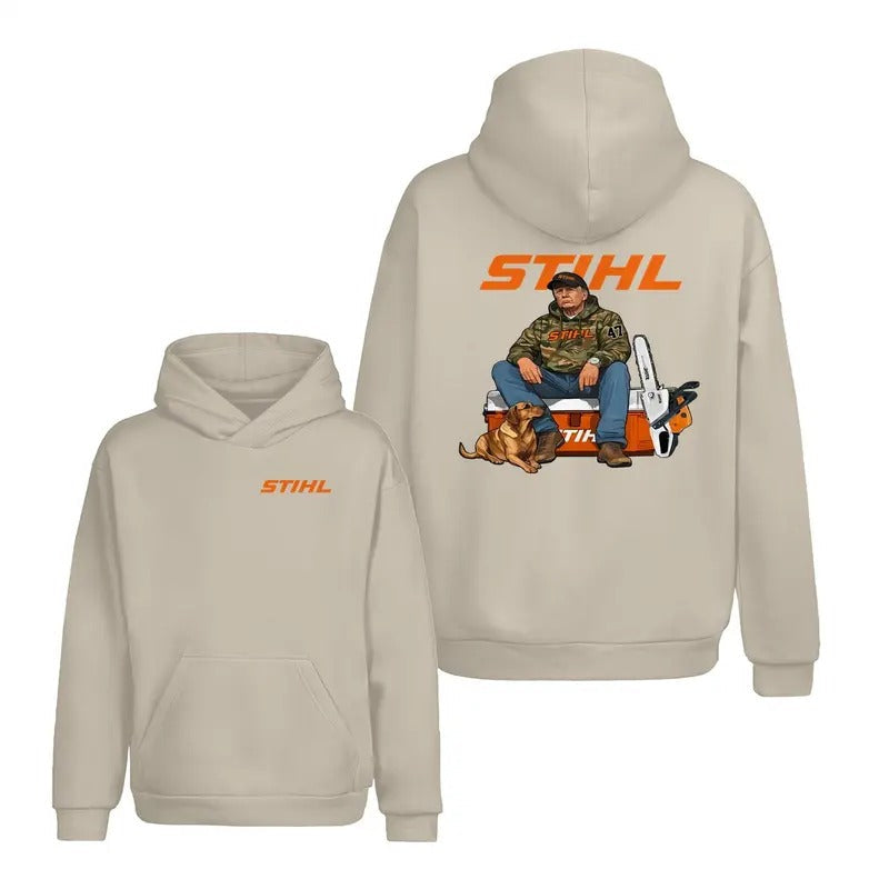 Stihl Trumm Camo Workwear Hoodie/Sweatshirt/T-Shirt, For Men, For Women
