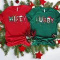 Christmas Wife And Husband Sweatshirt/T-Shirt, For Men, For Women