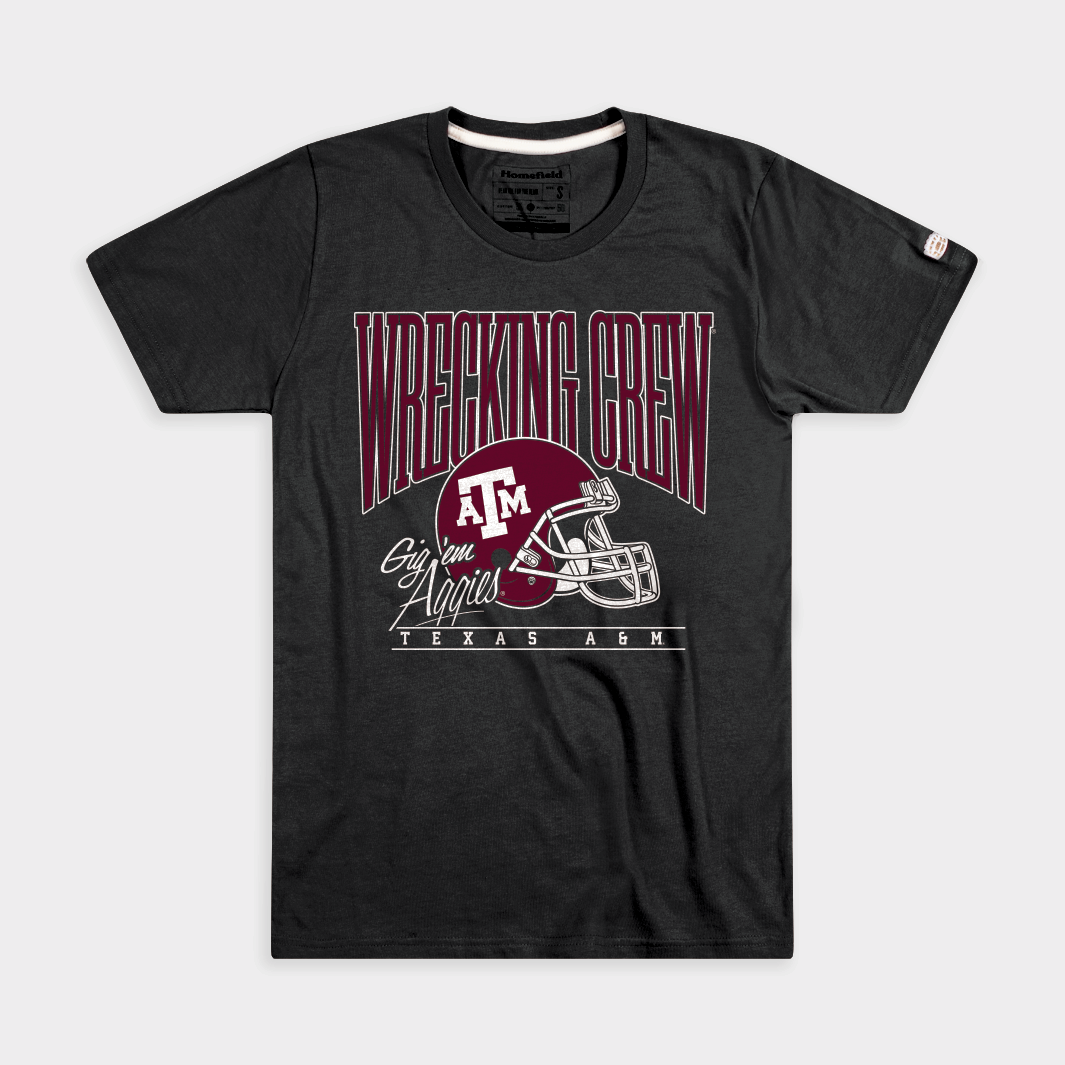 Texas A&M Football Wrecking Crew Tee