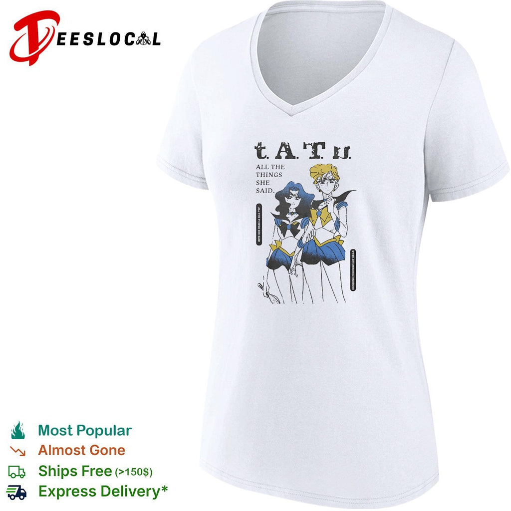 TATU all the things she said Sailor Moon shirt