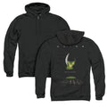 Alien Poster Back Print Zipper Mens Hoodie Black T-Shirts, Sweatshirt | CiraTrend.com