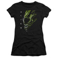 Alien Acid Drool Junior Sheer Cap Sleeve Womens T Shirt Black Hoodie, Sweatshirt | CiraTrend.com