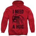Alien Need A Hug Mens Hoodie Red T-Shirts, Sweatshirt | CiraTrend.com