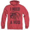 Alien Need A Hug Heather Mens Hoodie Red T-Shirts, Sweatshirt | CiraTrend.com
