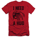 Alien Need Hug Slim Fit Red T-Shirts, Hoodie, Sweatshirt