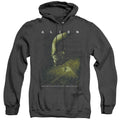 Alien Lurk Heather Mens Hoodie Black T-Shirts, Sweatshirt | CiraTrend.com