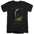 Alien Lurk Mens Slim Fit V-Neck T Shirt Black Hoodie, Sweatshirt | CiraTrend.com