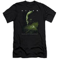 Alien Lurk Premium Bella Canvas Slim Fit Mens T Shirt Black Hoodie, Sweatshirt | CiraTrend.com