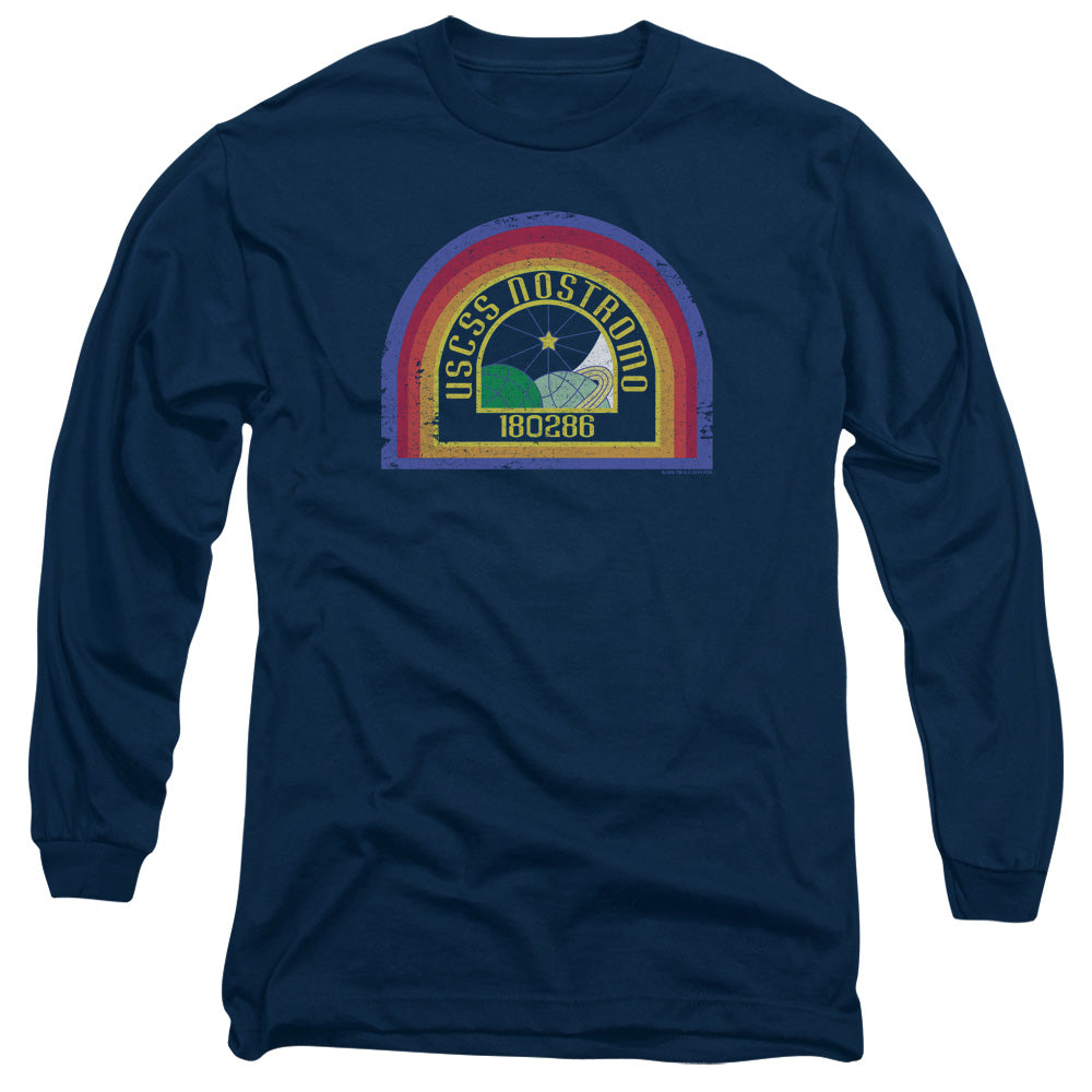Alien Nostromo Long Sleeve Shirt Navy T-Shirts, Hoodie, Sweatshirt