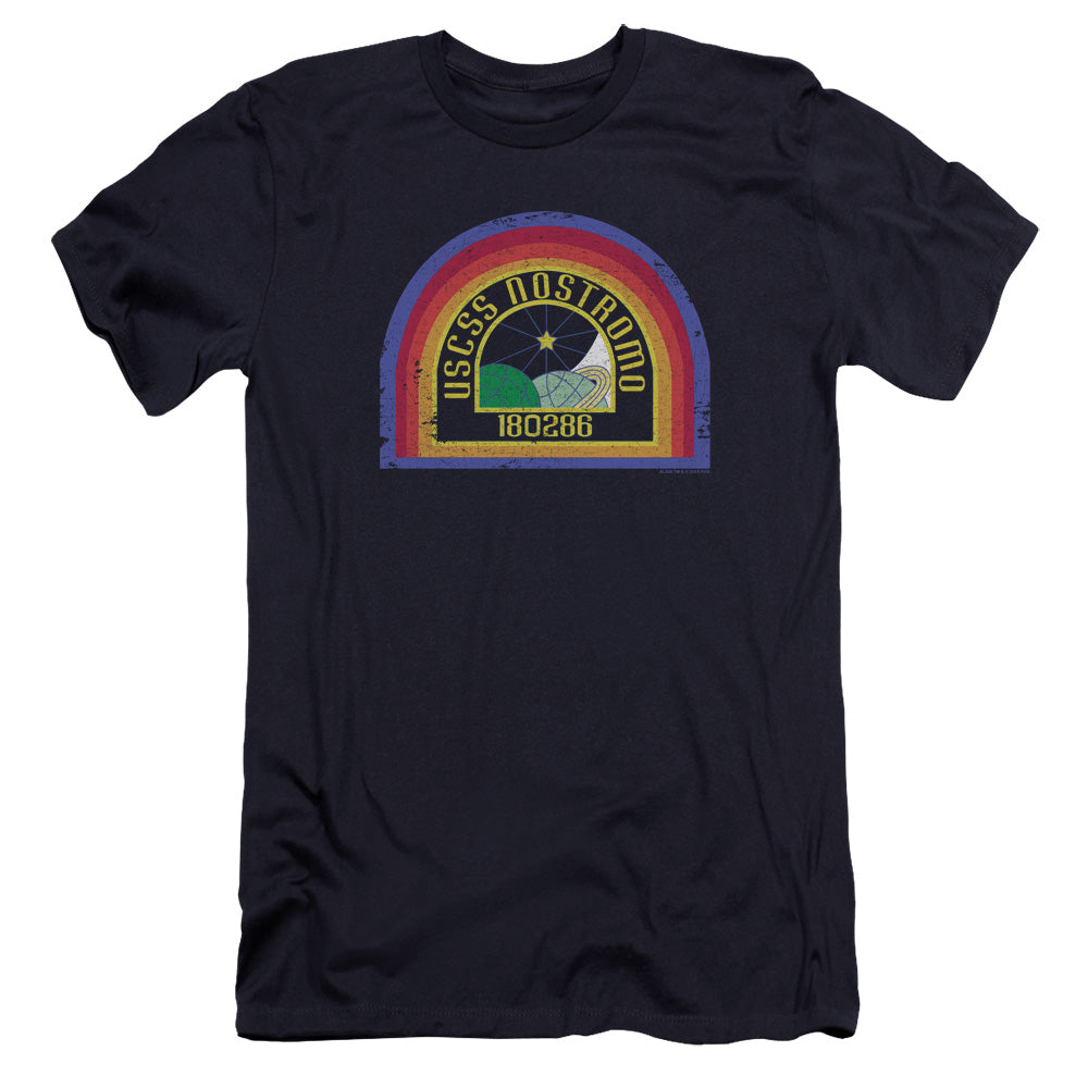 Alien Nostromo Bella Canvas Slim Fit Navy T-Shirts, Hoodie, Sweatshirt