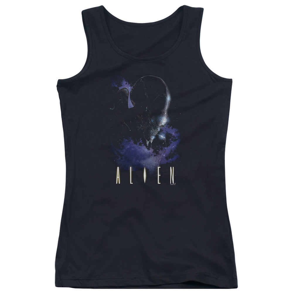 Alien In Space Womens Tank Top Shirt Black Hoodie, Sweatshirt | CiraTrend.com