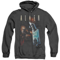 Alien Around The Corner Heather Mens Hoodie Black T-Shirts, Sweatshirt | CiraTrend.com
