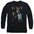 Alien Around The Cornermens Long Sleeve Shirt Black Hoodie, Sweatshirt | CiraTrend.com