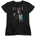 Alien Around The Corner Womens T Shirt Black Hoodie, Sweatshirt | CiraTrend.com