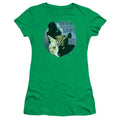 Alien Jonesy Junior Sheer Cap Sleeve Womens T Shirt Kelly Green Hoodie, Sweatshirt | CiraTrend.com