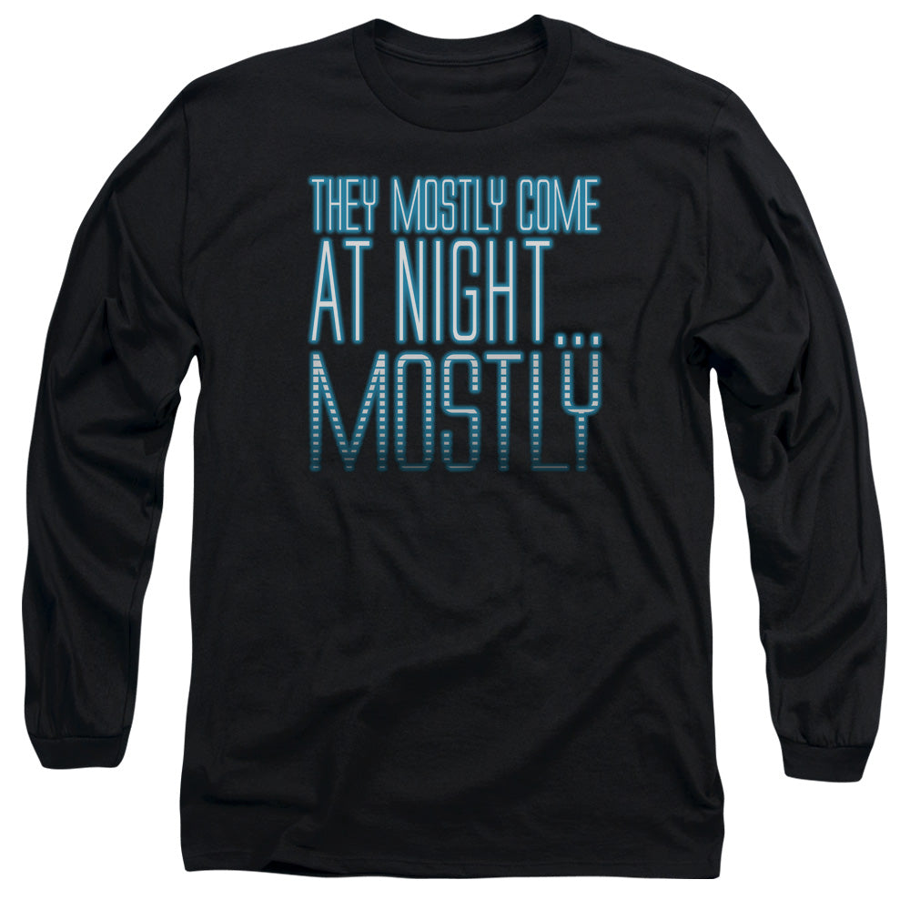 Aliens Mostlymens Long Sleeve Shirt Black T-Shirts, Hoodie, Sweatshirt