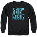 Aliens Mostly Mens Crewneck Sweatshirt Black T-Shirts, Hoodie | CiraTrend.com