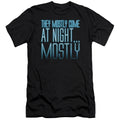 Aliens Mostly Slim Fit Mens T Shirt Black Hoodie, Sweatshirt | CiraTrend.com