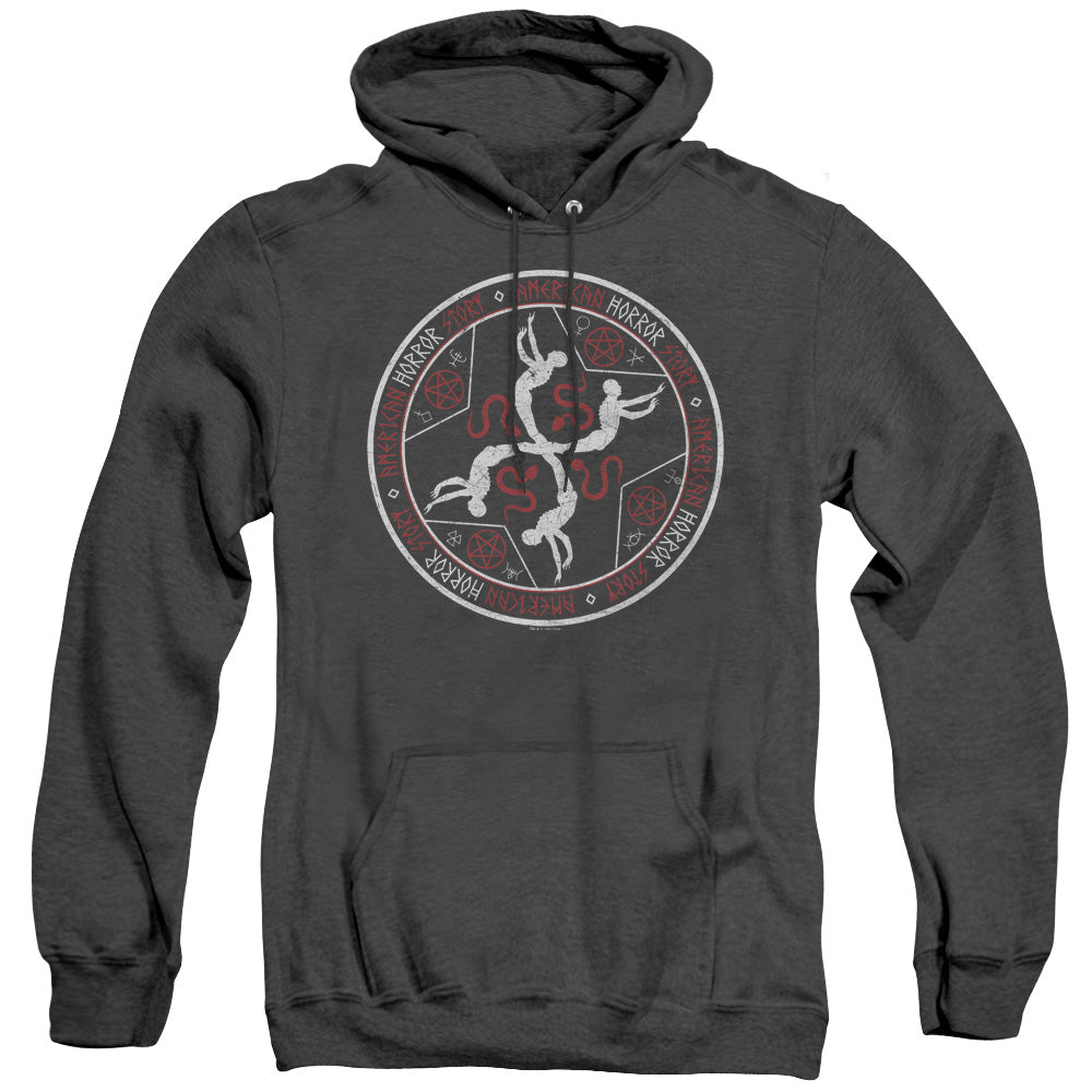 American Horror Story Coven Serpent Sigil Heather Mens Hoodie Black T-Shirts, Sweatshirt | CiraTrend.com