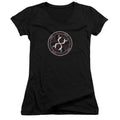 American Horror Story Coven Serpent Sigil Junior Sheer Cap Sleeve V-Neck Womens T Shirt Black Hoodie, Sweatshirt