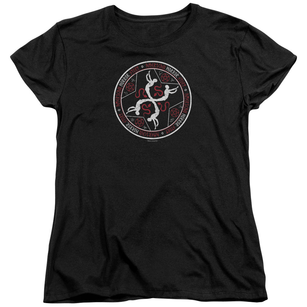American Horror Story Coven Serpent Sigil Womens T Shirt Black Hoodie, Sweatshirt | CiraTrend.com