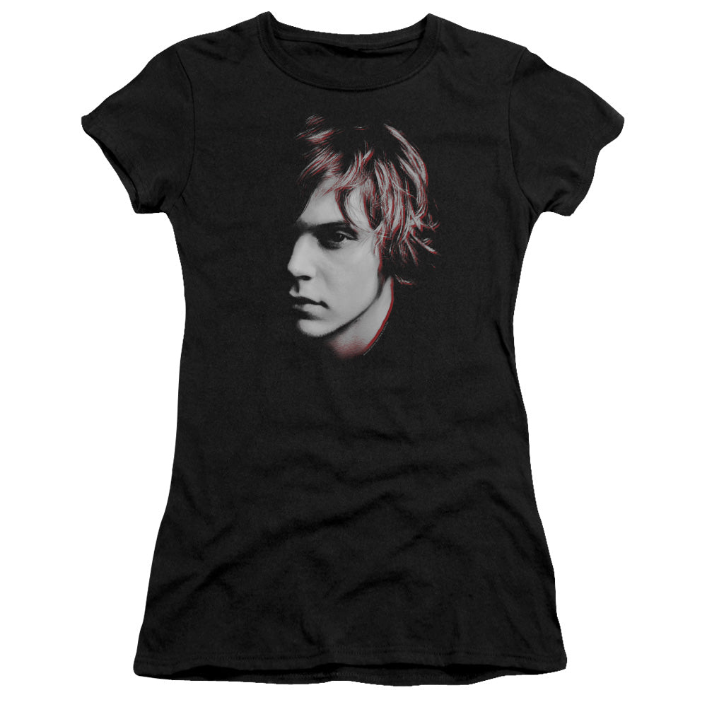 American Horror Story Tate Junior Sheer Cap Sleeve Womens T Shirt Black Hoodie, Sweatshirt | CiraTrend.com