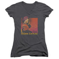 American Horror Story Genuine Lucky Charm Junior Sheer Cap Sleeve V-Neck Womens T Shirt Charcoal Hoodie, Sweatshirt