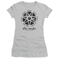 American Horror Story Seven Wonders Junior Sheer Cap Sleeve Womens T Shirt Silver Hoodie, Sweatshirt | CiraTrend.com