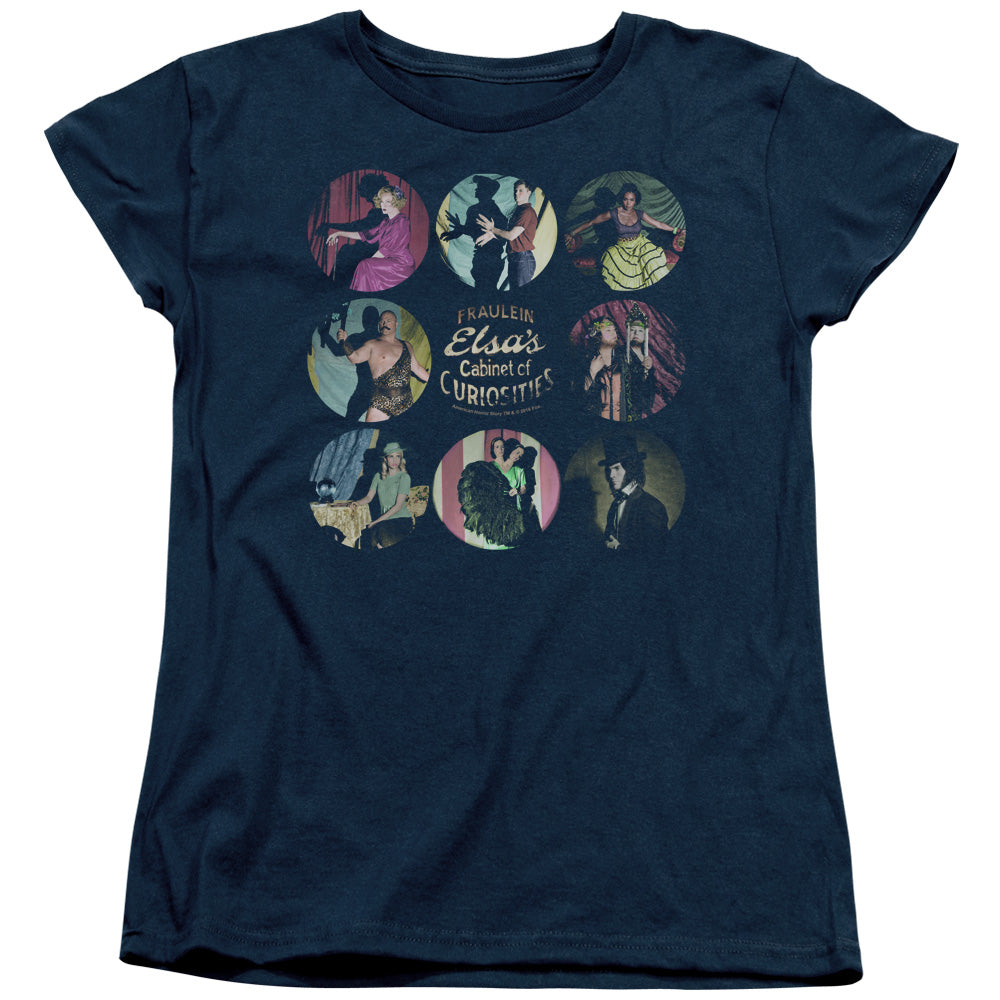 American Horror Story Cabinet Of Curiosities Womens T Shirt Navy Hoodie, Sweatshirt | CiraTrend.com