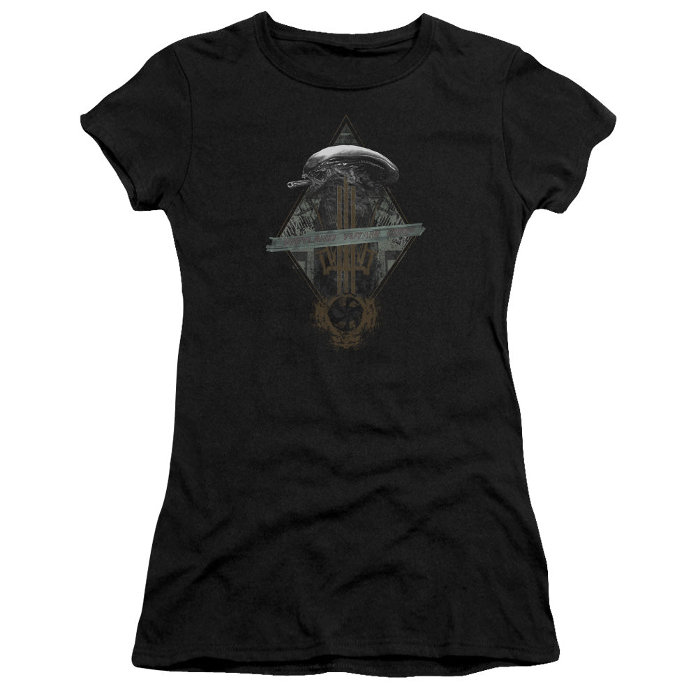 Alien Prison Planet Collage Junior Sheer Cap Sleeve Womens T Shirt Black Hoodie, Sweatshirt | CiraTrend.com
