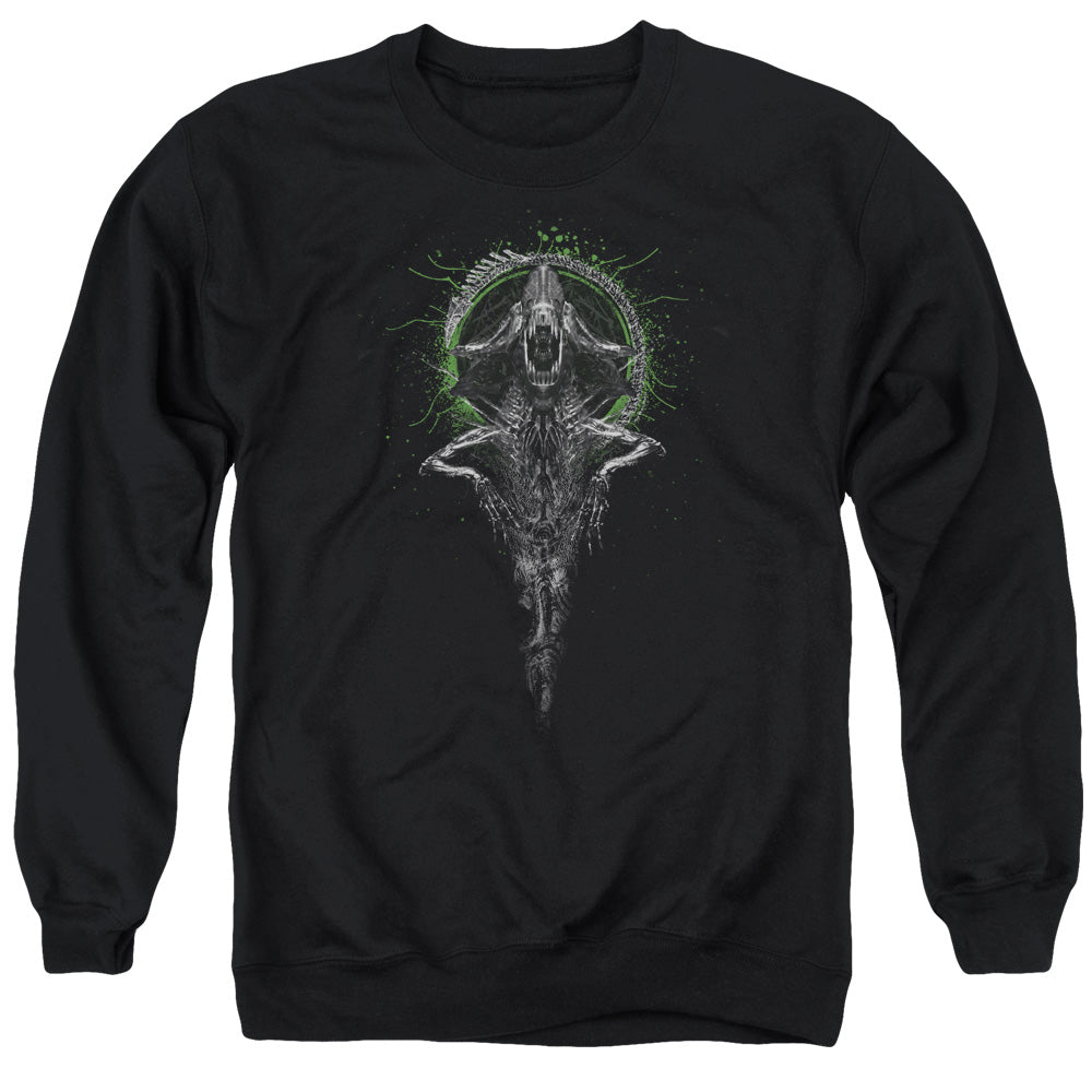 Alien Monarch Mens Crewneck Sweatshirt Black T-Shirts, Hoodie | CiraTrend.com