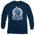 Archer Sploosh Long Sleeve Shirt Navy Blue T-Shirts, Hoodie, Sweatshirt