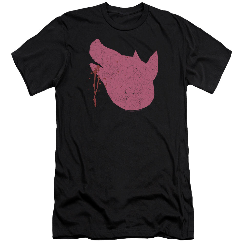 American Horror Story Pig Head Premium Bella Canvas Slim Fit Mens T Shirt Black Hoodie, Sweatshirt | CiraTrend.com