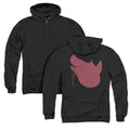 American Horror Story Pig Head Back Print Zipper Mens Hoodie Black T-Shirts, Sweatshirt | CiraTrend.com
