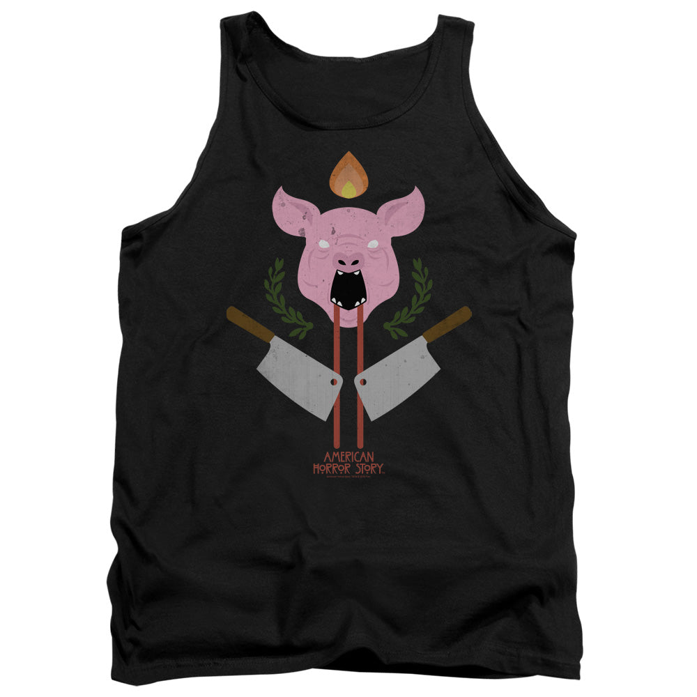 American Horror Story Pig Cleavers Mens Tank Top Shirt Black Hoodie, Sweatshirt | CiraTrend.com