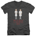 American Horror Story Murder Mens Slim Fit V-Neck T Shirt Charcoal Hoodie, Sweatshirt | CiraTrend.com