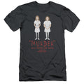 American Horror Story Murder Slim Fit Mens T Shirt Charcoal Hoodie, Sweatshirt | CiraTrend.com