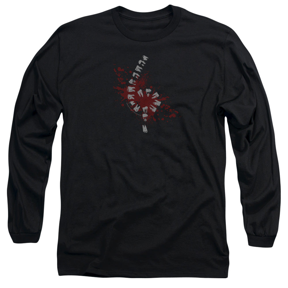 American Horror Story Teeth Mens Long Sleeve Shirt Black Hoodie, Sweatshirt | CiraTrend.com