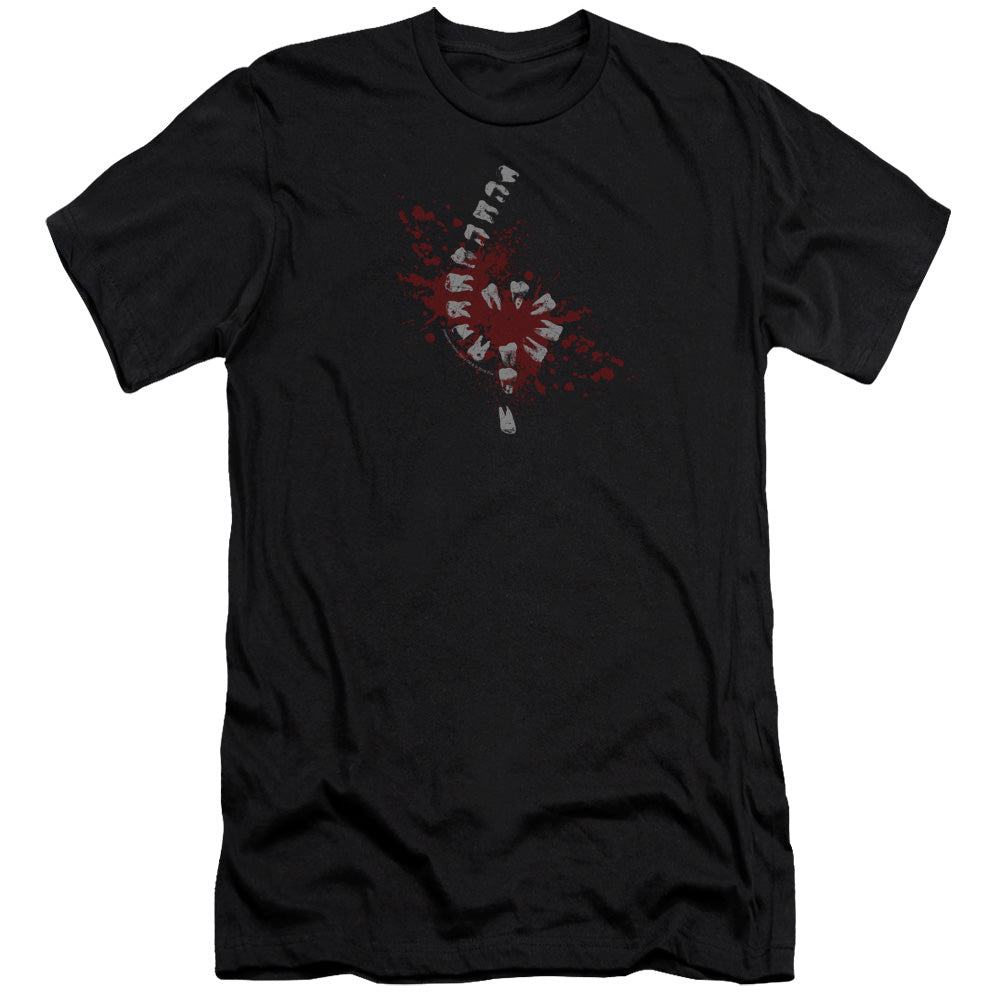 American Horror Story Teeth Bella Canvas Slim Fit Black T-Shirts, Hoodie, Sweatshirt