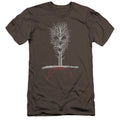 American Horror Story Scary Tree Premium Bella Canvas Slim Fit Mens T Shirt Charcoal Hoodie, Sweatshirt | CiraTrend.com
