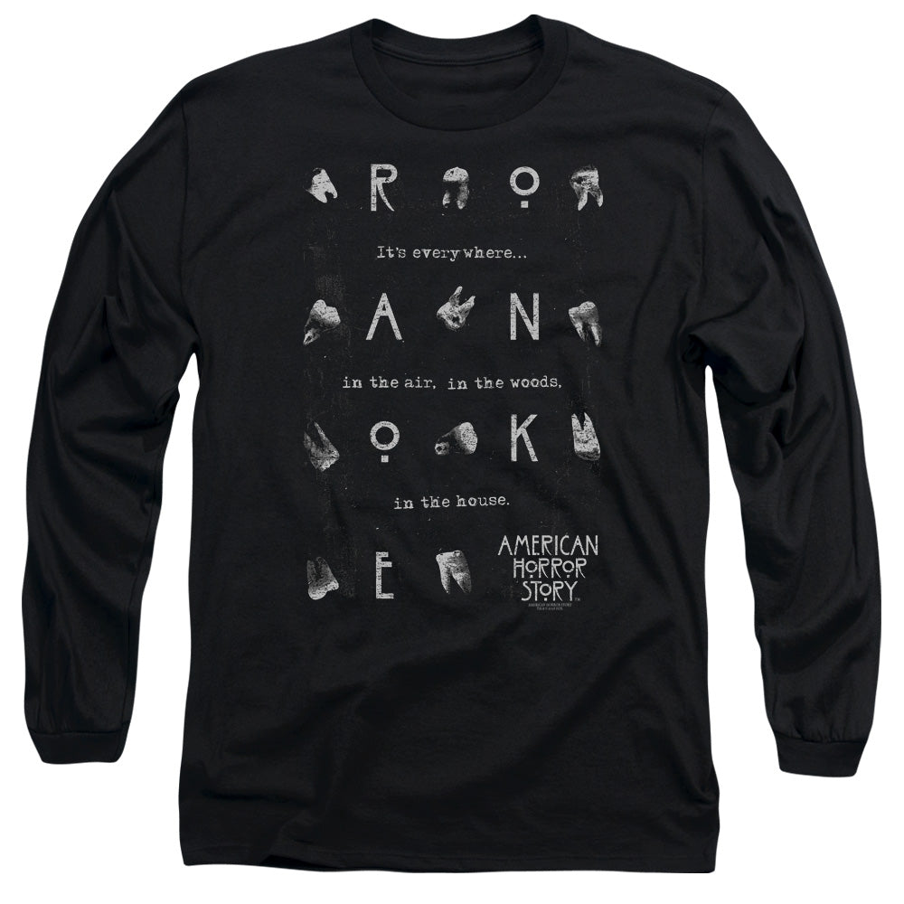 American Horror Story Chatter Boxmens Long Sleeve Shirt Black Hoodie, Sweatshirt | CiraTrend.com