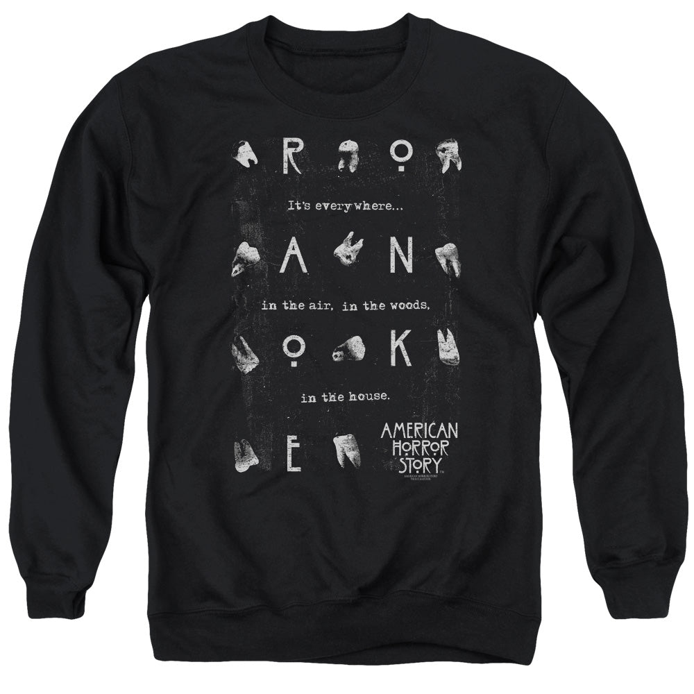 American Horror Story Chatter Box Mens Crewneck Sweatshirt Black T-Shirts, Hoodie | CiraTrend.com