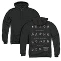 American Horror Story Chatter Box Back Print Zipper Mens Hoodie Black T-Shirts, Sweatshirt | CiraTrend.com