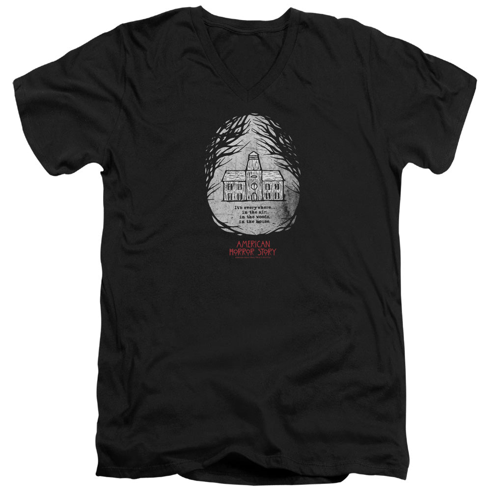 American Horror Story Its Everywhere Mens Slim Fit V-Neck T Shirt Black Hoodie, Sweatshirt | CiraTrend.com