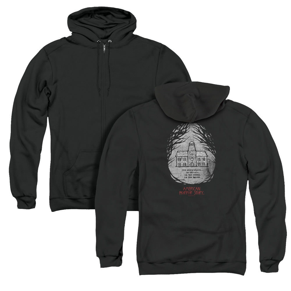 American Horror Story Its Everywhere Back Print Zipper Mens Hoodie Black T-Shirts, Sweatshirt | CiraTrend.com