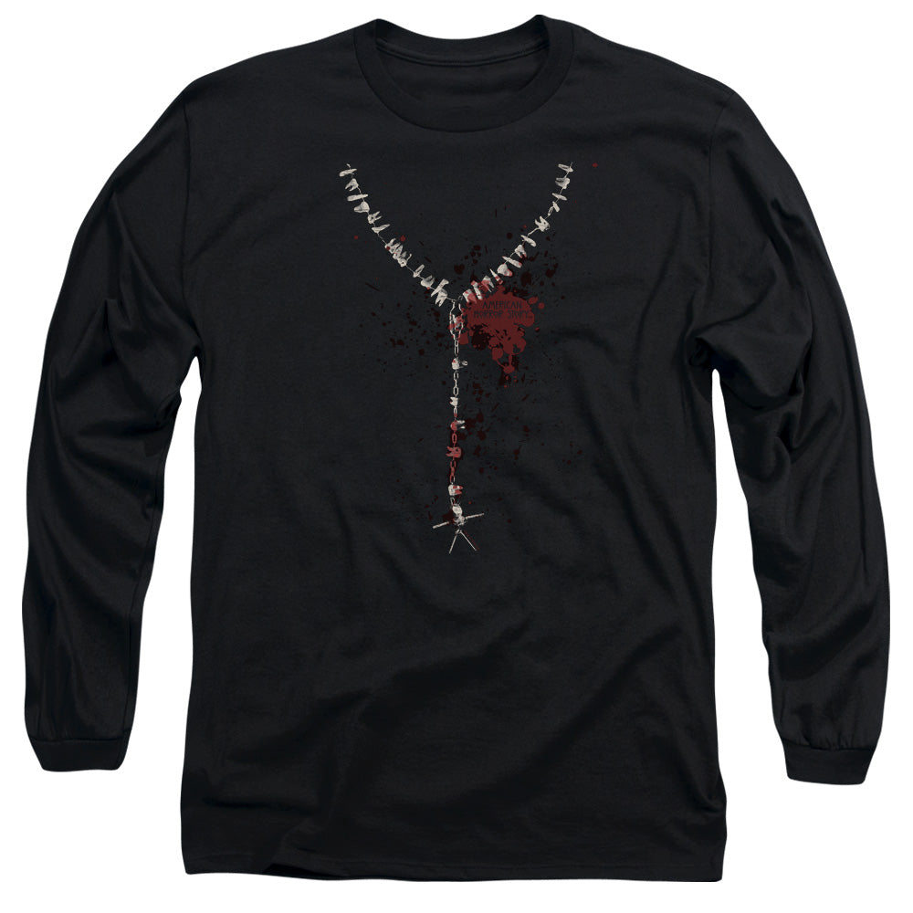 American Horror Story Necklace Mens Long Sleeve Shirt Black Hoodie, Sweatshirt | CiraTrend.com
